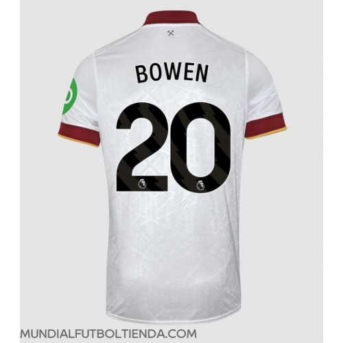 Camiseta West Ham United Jarrod Bowen #20 Tercera Equipación Replica 2024-25 mangas cortas